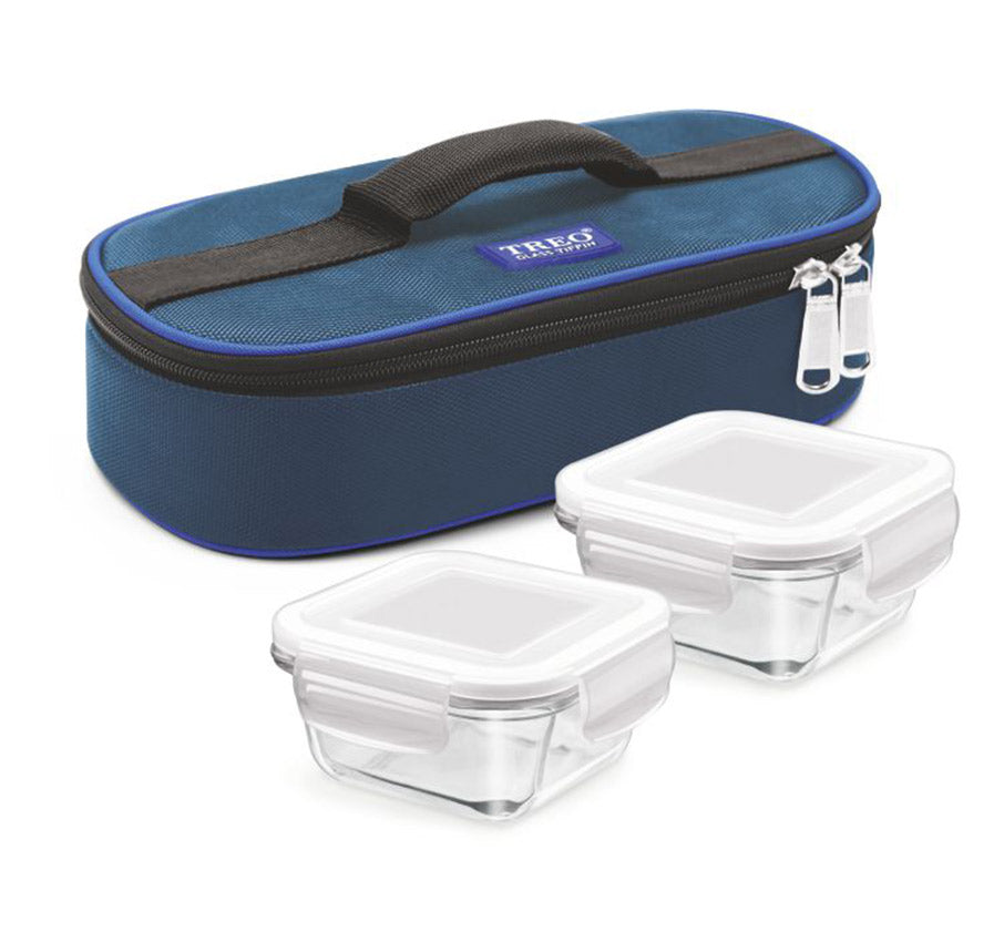 Milton Treo Health First Tiffin Square Container 2 pcs set