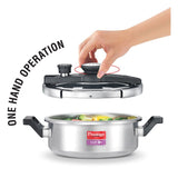 Prestige Clip on Stainless Steel 3 Litre Pressure Cooker 25643