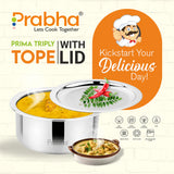Prima Triply Tope With Lid – 4.5L, 22cm