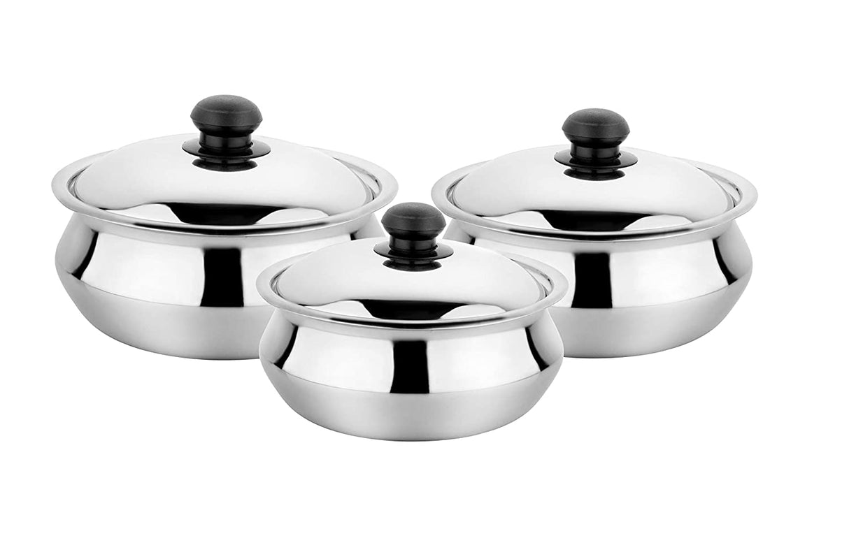 Luxuria Briyani Dish Heavy Cookware Set 3 pc