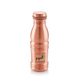 Pipal Product Llp Leak Proof and Joint-Less Copper Matt Finish Water Bottle with Ayurvedic Health Benefits (500 ml)