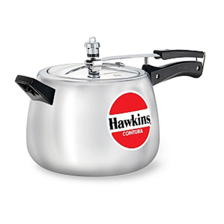 Hawkins Contura Aluminium Pressure Cooker 6.5 Litre : HC65