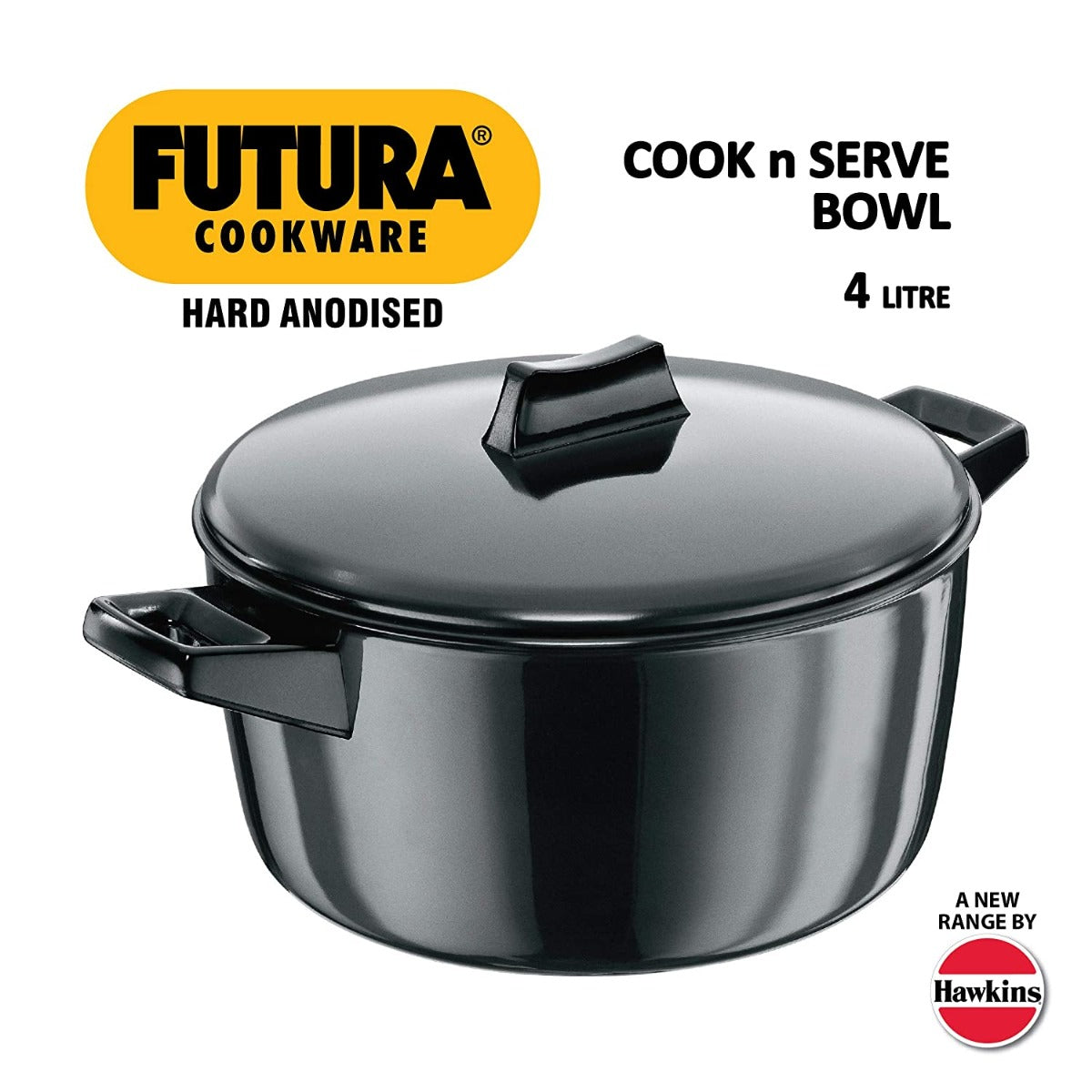  Black & Futura Hard Anodised Cook-n-Serve Bowl