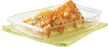Deep Rectangular Dish Oven, Micro, Fridge Safe 3L