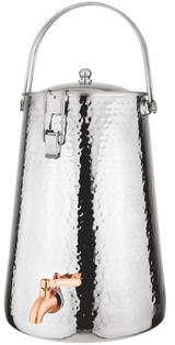 Water Container 10 Liters with Tap (RICE HAMMERED)