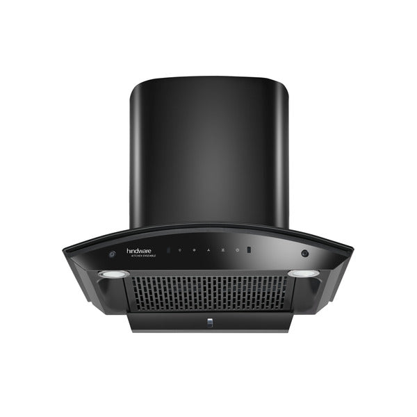 Hindware Celesia Blk Autoclean 60cm IN Wall Mounted Chimney