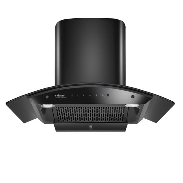 Hindware Celesia Blk Autoclean 90cm IN Wall Mounted Chimney