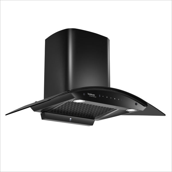 Hindware Celesia Blk Autoclean 90cm IN Wall Mounted Chimney