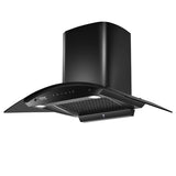 Hindware Celesia Blk Autoclean 90cm IN Wall Mounted Chimney