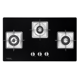 Hindware 3 Burner Cooktop Rosia ROSIA 3B 76 CM