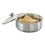 Borosil 2.5 Litres Stainless Steel Insulated Roti Server (Silver )