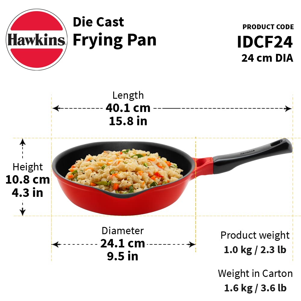 Hawkins Frying Pan 24 cm (IDCF24)