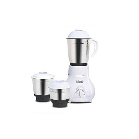 Buy RUSSELL HOBBS RMG500EX 500 WATTS MIXER GRINDER 3 JAR
 at the lowest price in India at Apnidukaan.com, Save UPTO 50% Off, All India Free Shipping, Click here to see all of our exclusive deals.
