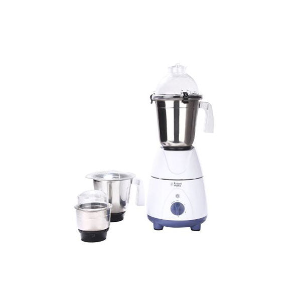 Buy RUSSELL HOBBS RMG7500 750-WATT MIXER GRINDER (OFF-WHITE AND SKY BLUE)
 at the lowest price in India at Apnidukaan.com, Save UPTO 50% Off, All India Free Shipping, Click here to see all of our exclusive deals.
