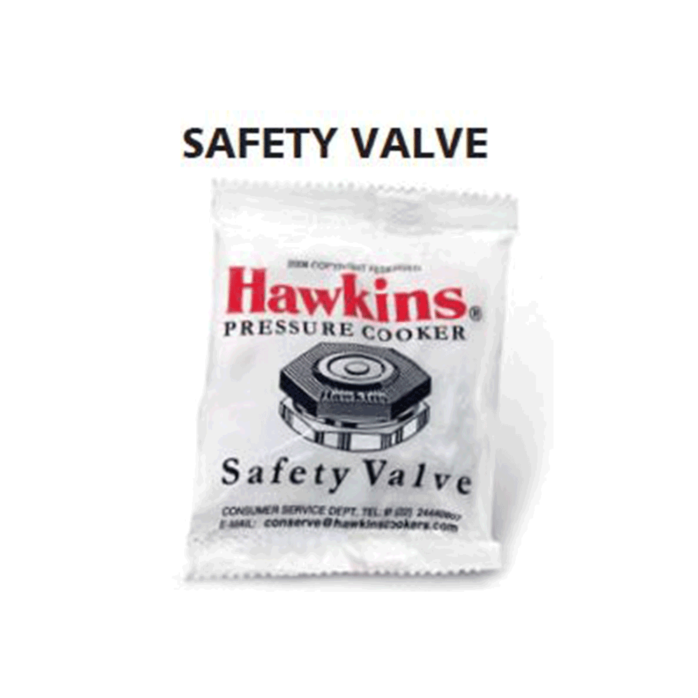 Hawkins Hevibase Pressure Cooker 3 Litre: IH30 Hawkins Genuine 2 Gasket & 2 Safety Valve
