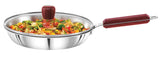 Hawkins Triply Extra-Thick Stainless Steel Frying Pan 26 cm with lid and Tawa 26 cm