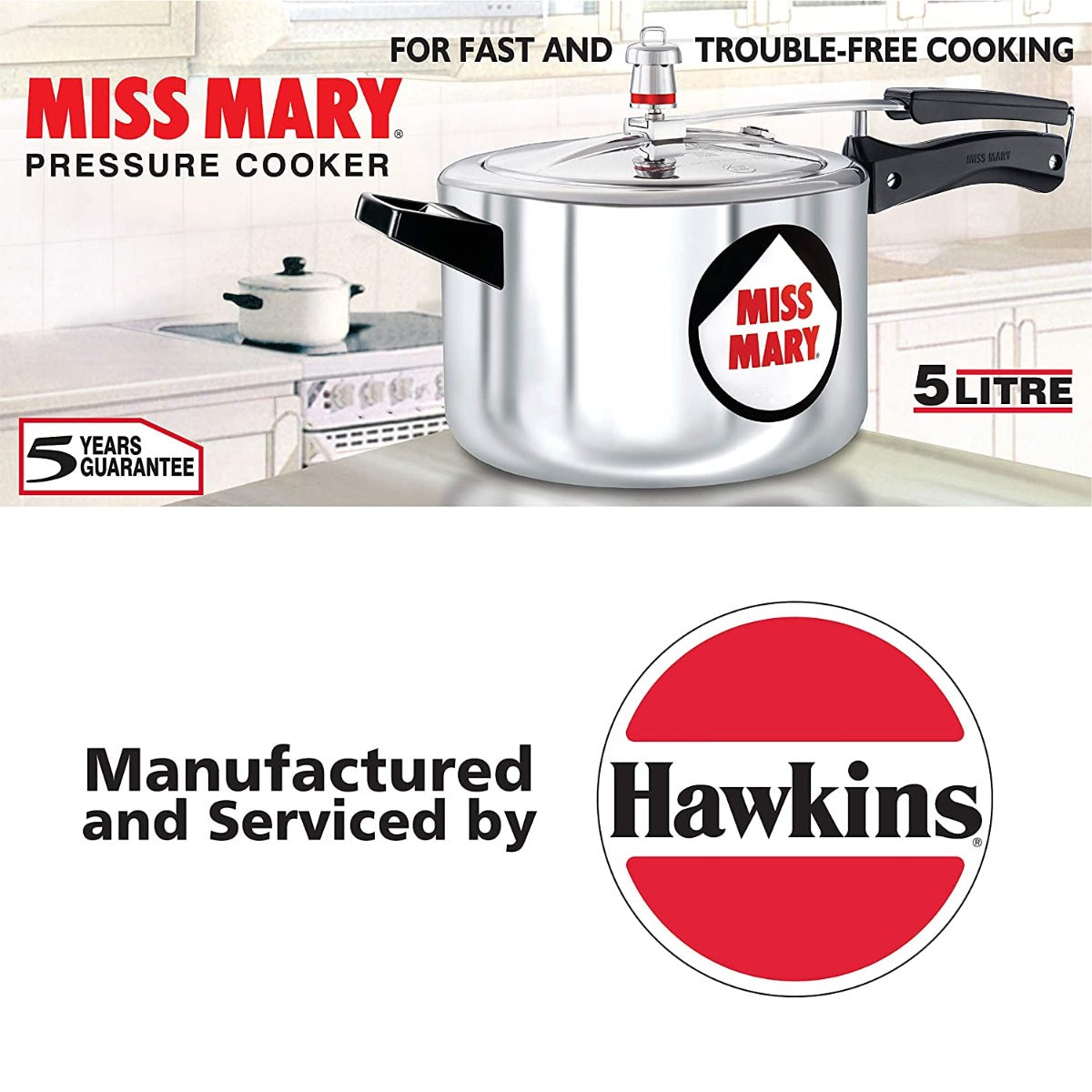 Hawkins Aluminium Pressure Cooker