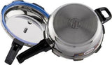 Vinod SS Sandwich Bottom 4 Litre Pressure Pan With Lid - Senior