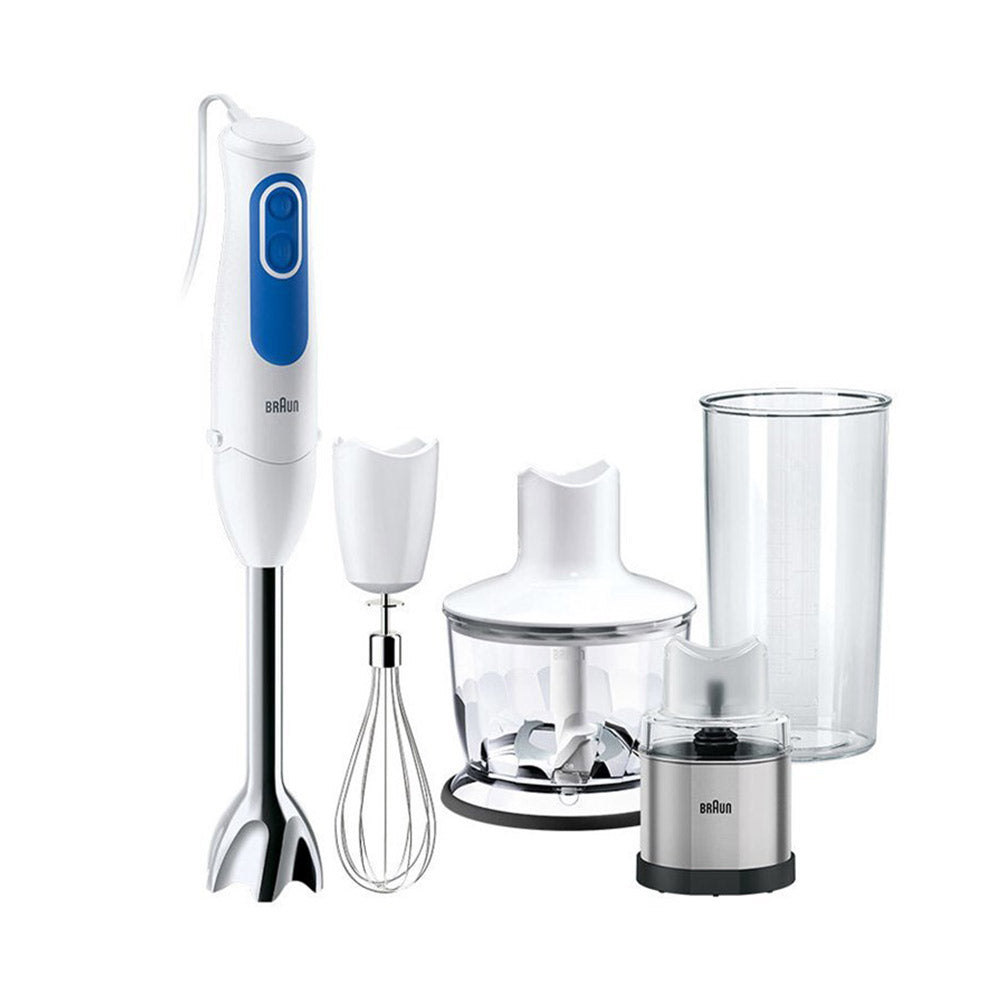 Buy Braun MQ 3038 700 WATT Hand Blender at the lowest price in India at Apnidukaan.com, Save UPTO 50% Off, All India Free Shipping, Click here to see all of our exclusive deals.
