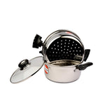 Tuffware 2 L Stainless Steel Idli Steamer Set Induction Friendly