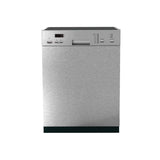 Serene SI02 14 Place Settings Semi Integrated Dishwasher, Stainless Steel Finish – 539.20.540