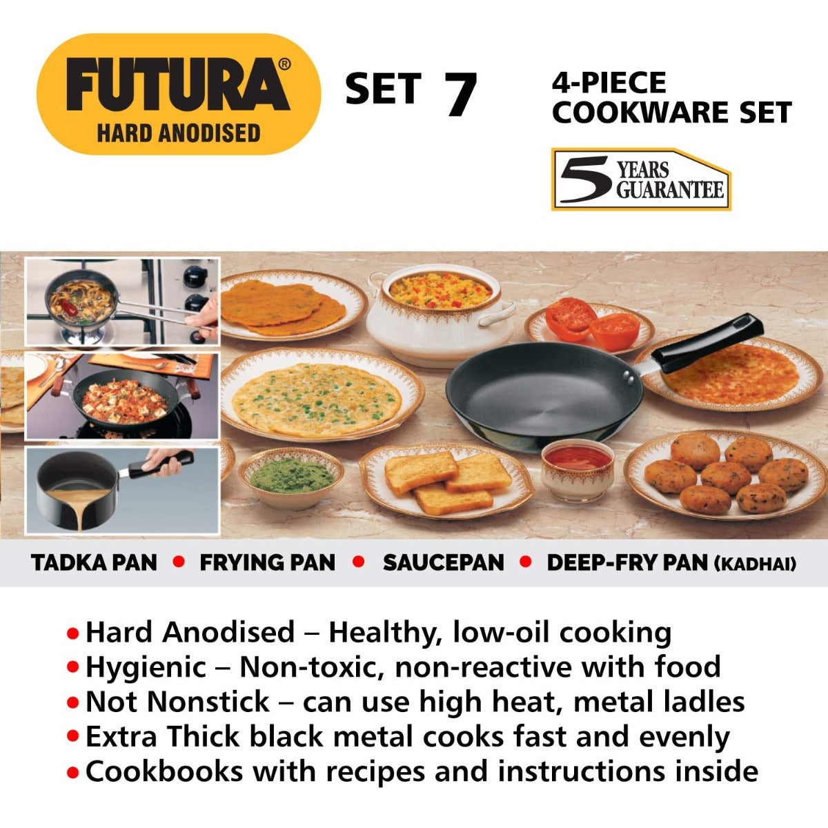 Hawkins Futura Hard Anodised Cookware