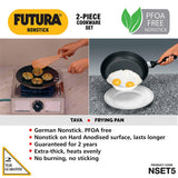 Hawkins Futura Non-Stick Cookware Set 5 (2 Pieces ) NSET 5