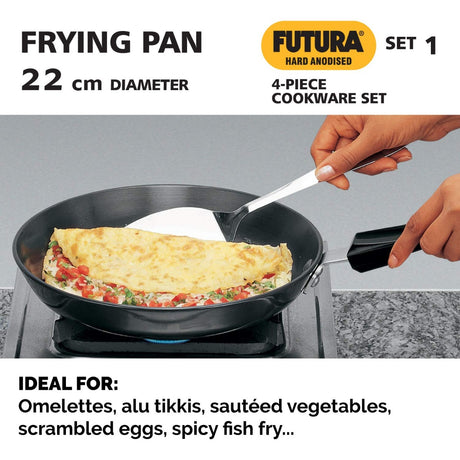 Hawkins Futura Hard Anodised Cookware Set