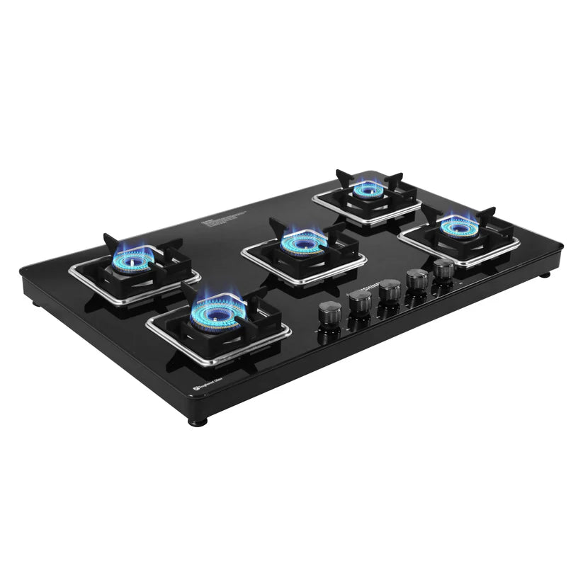 Shine Five Burner Gas Stove/Hob Top Auto Ignition
