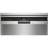 Siemens 15 place settings freestanding dishwasher - control panel view.