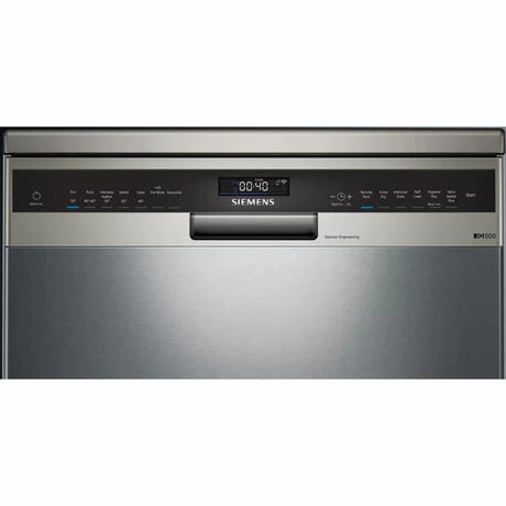 Siemens Dishwasher control panel view