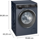 iQ700 10 kg Front Load Washing Machine 1200 RPM – Dark Lake WG52A2ZPIN