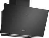 iQ700 90 cm Wall-Mounted Cooker Hood Clear Glass Black LC91KLT60