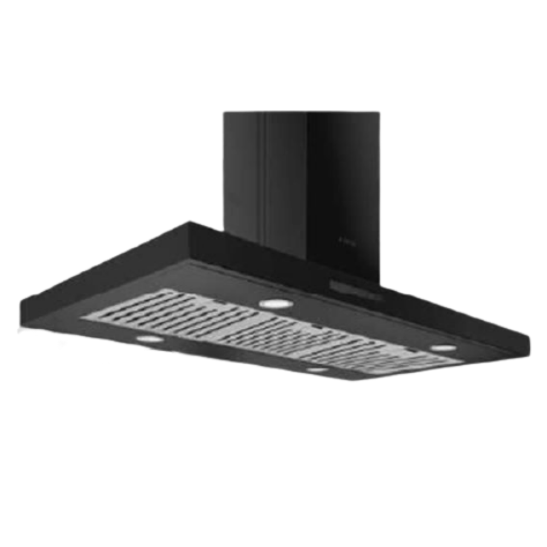 Elica Chimney SPOT TRIM ISLAND ETB PLUS LTW 90 NERO T4V LED