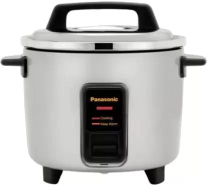 SR-WA18H(SUS) 1.8L Tri-Ply Electric Rice Cooker – 660W, Stainless Steel Lid, Keep Warm Function, Auto Shut-Off, Silver