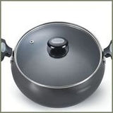 Prestige Hard Anodised Plus Range Of Cookware Sauce Pan With Lid 30496