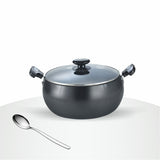 Prestige Hard Anodised Plus Range Of Cookware Sauce Pan With Lid 30496