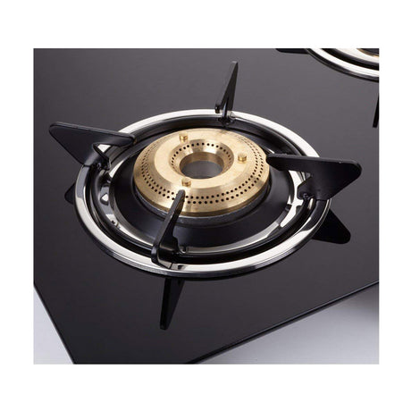 Elica Cooktop Gas Stove 703 CT VETRO BLK