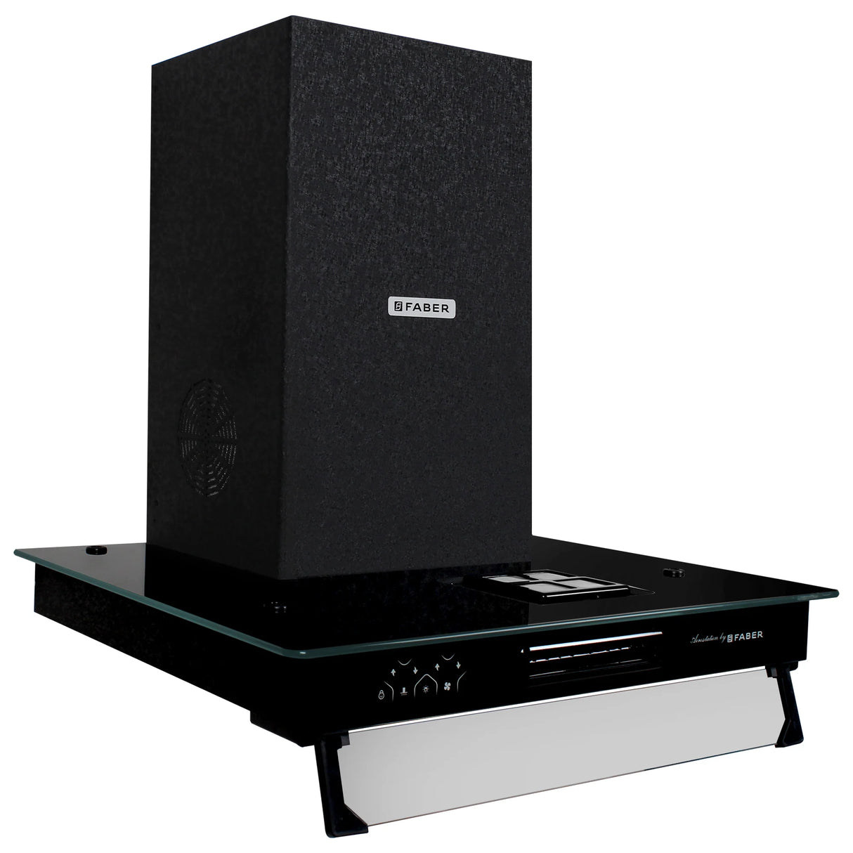 AEROSTATION STAR PRO 3D AB TC 90 Wall Mounted Chimney with 1095 m³/hr Suction, Cooling Fan, HEPA Filter & Touch Control - 325.0605.949