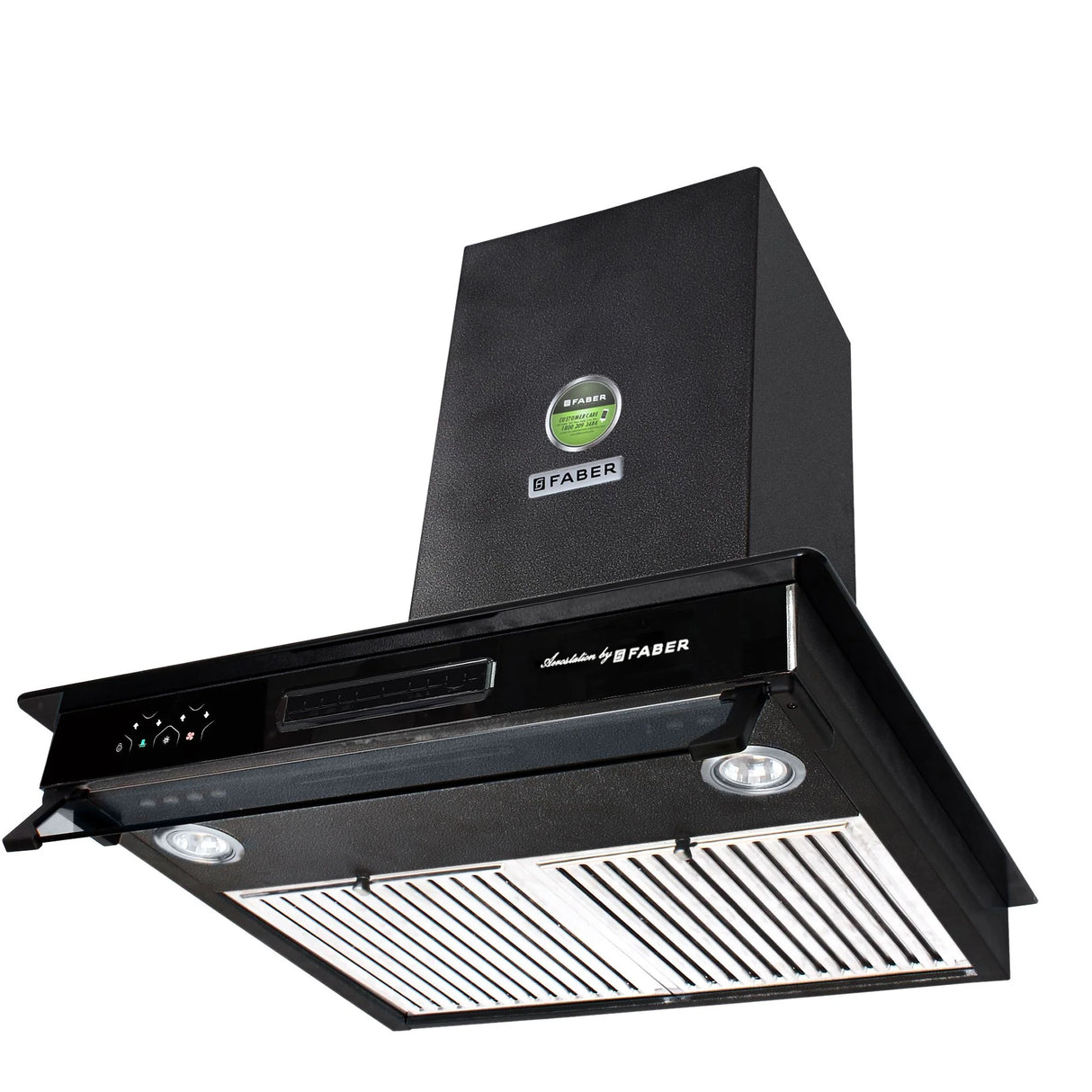 AEROSTATION STAR PRO 3D AB TC 60 Wall Mounted Chimney with 1095m³/hr Suction, Cooling Fan, HEPA Filter & Touch Control - 325.0601.890