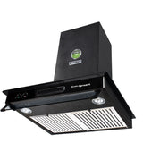 AEROSTATION STAR PRO 3D AB TC 90 Wall Mounted Chimney with 1095 m³/hr Suction, Cooling Fan, HEPA Filter & Touch Control - 325.0605.949