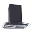 Hindware Kylis Neo 60 Stainless Steel Chimney, with Push Button control, SS Baffle Filter, LED Lamps