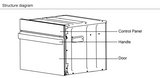 Glen Built-in Oven 658 Touch 42 Liter