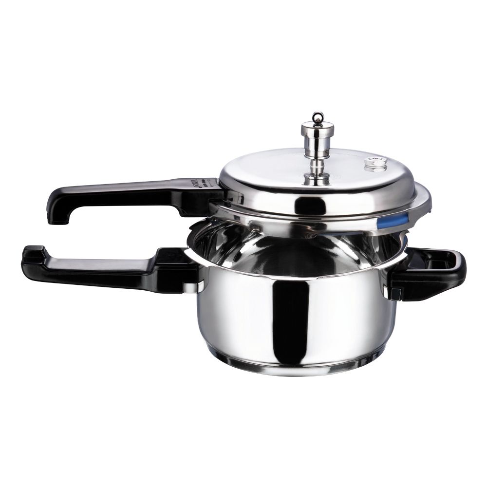 Vinod 18/8 Stainless Steel Induction Friendly Pressure Cooker - 2 L