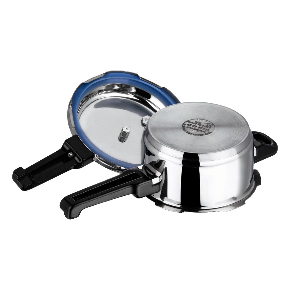 Vinod 18/8 Stainless Steel Induction Friendly Pressure Cooker - 3 L