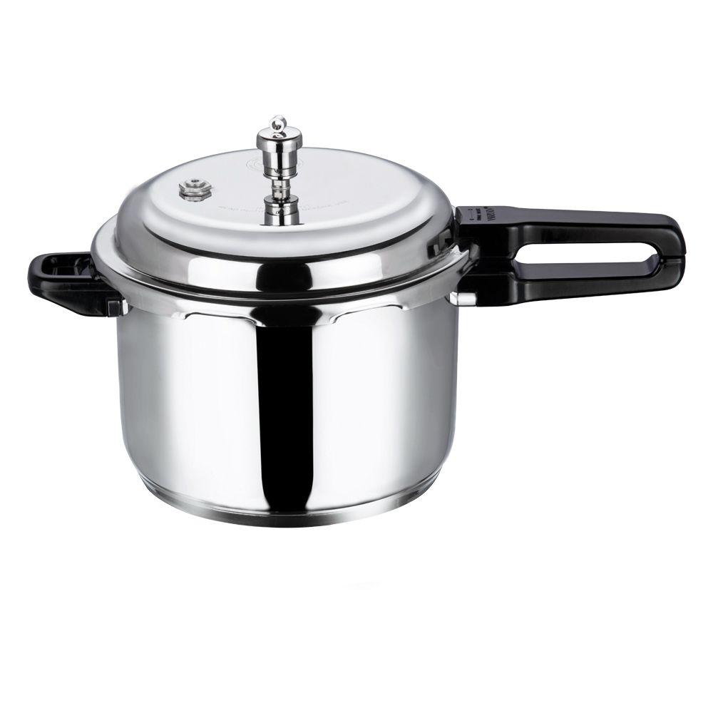 VINOD 18/8 STAINLESS STEEL INDUCTION FRIENDLY PRESSURE COOKER - 5L