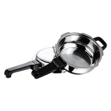 VINOD SS SANDWICH BOTTOM PRESSURE PAN WITH LID - JUNIOR 3 (L)