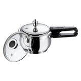 Vinod 18/8 Stainless Steel Splendid Plus Pressure Cooker - 2.5 L (Induction Friendly)