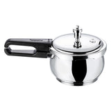 Vinod 18/8 Stainless Steel Splendid Plus Pressure Cooker - 1.5 L (Induction Friendly)