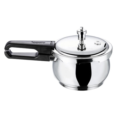 Vinod 18/8 Stainless Steel Splendid Plus Pressure Cooker - 2.5 L (Induction Friendly)